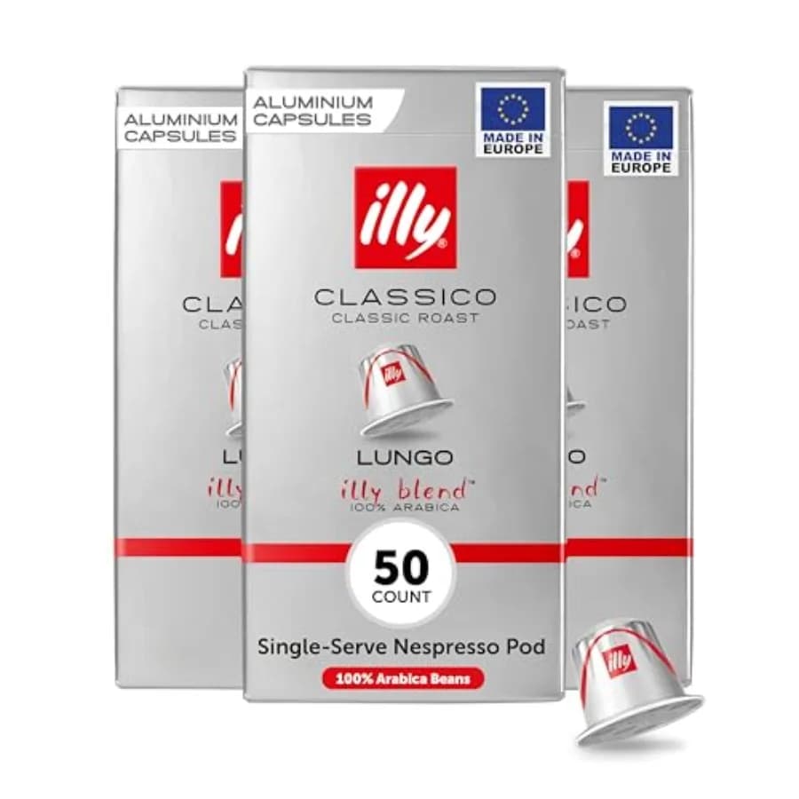 Capsule di Caffè Compatibili con Nespresso Original Line, 100% Arabica, Caffè Italiano Premium, Monodose, Confezione da 5