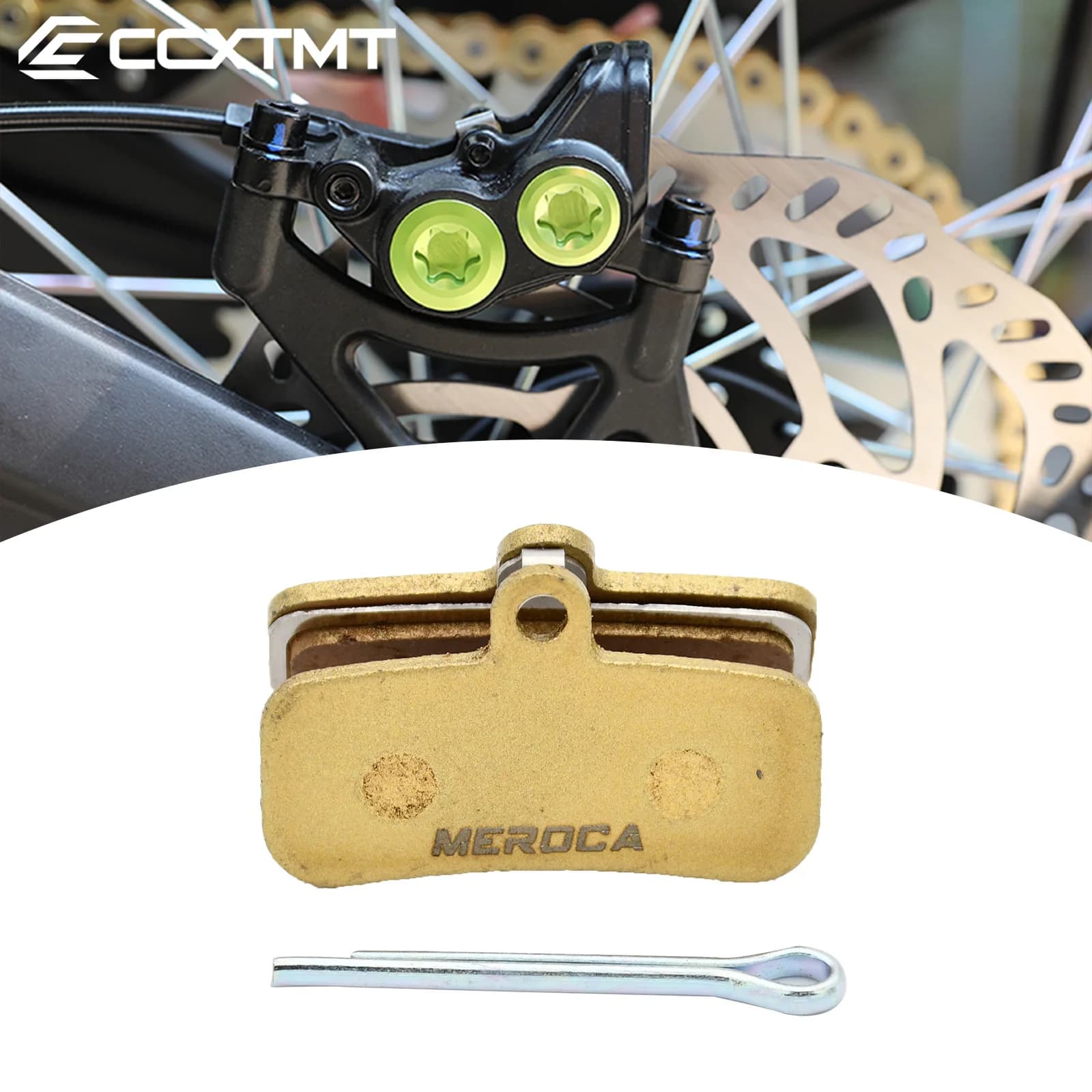 Front and rear silent brake pads for motorcycle disc brake pads for Surron Sur-Ron Sur Ron Light Bee Electric Dirt Bike Universal