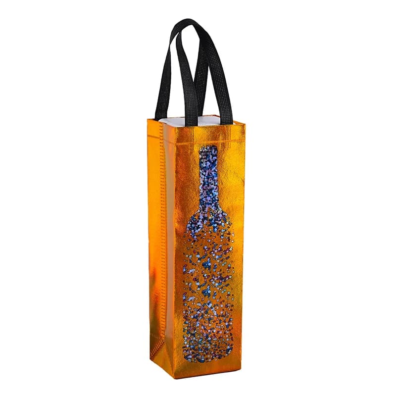 Borsa per il vino Borsa per il trasporto del vino in tessuto non tessuto Borsa per il trasporto del vino imbottita Regalo per gli amanti del vino o il matrimonio riutilizzabile