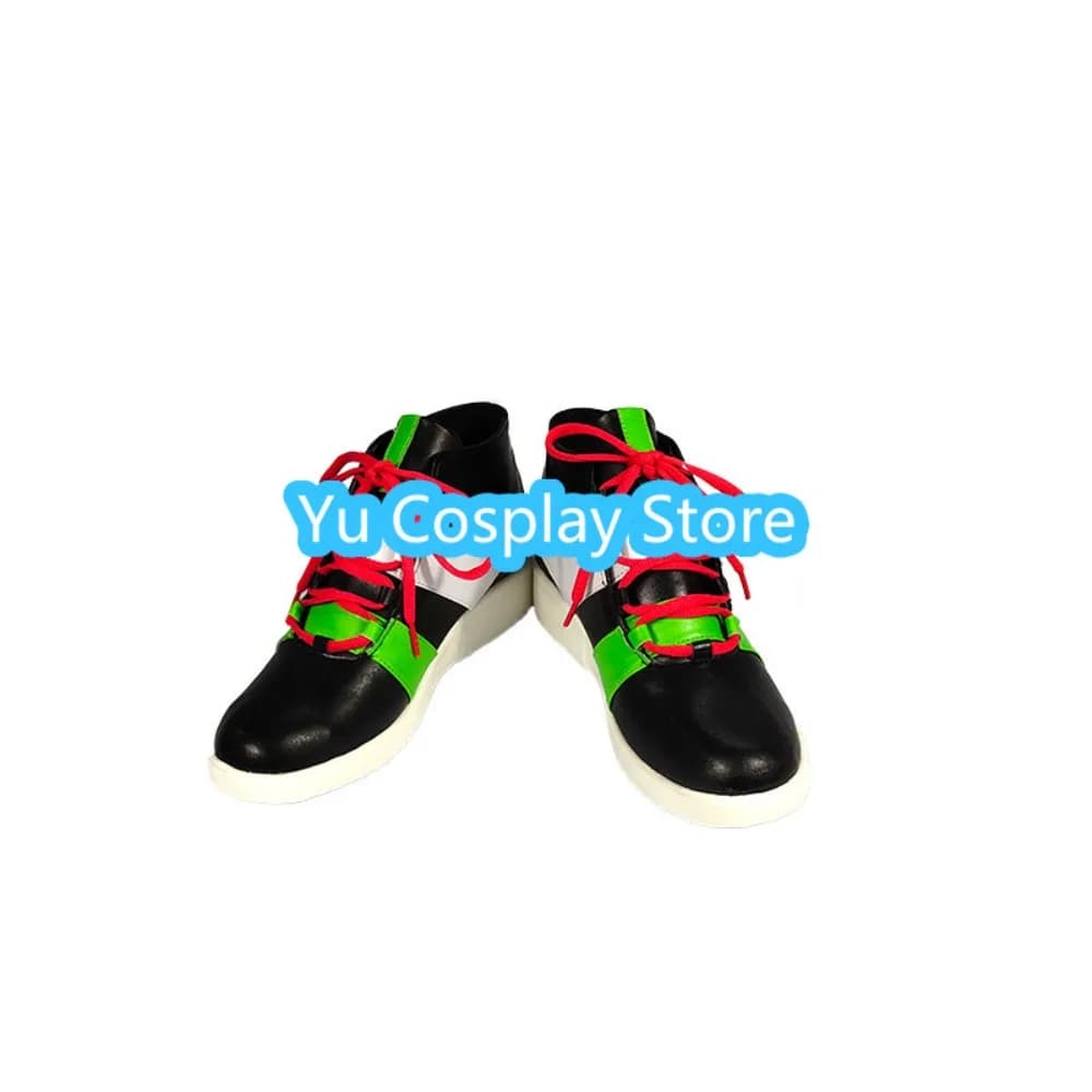 Scarpe Cosplay Hypnosis Mic Ramuda Amemura, Stivali Stile Idol Fling Posse per Spettacoli Teatrali ed Eventi Culturali Pop