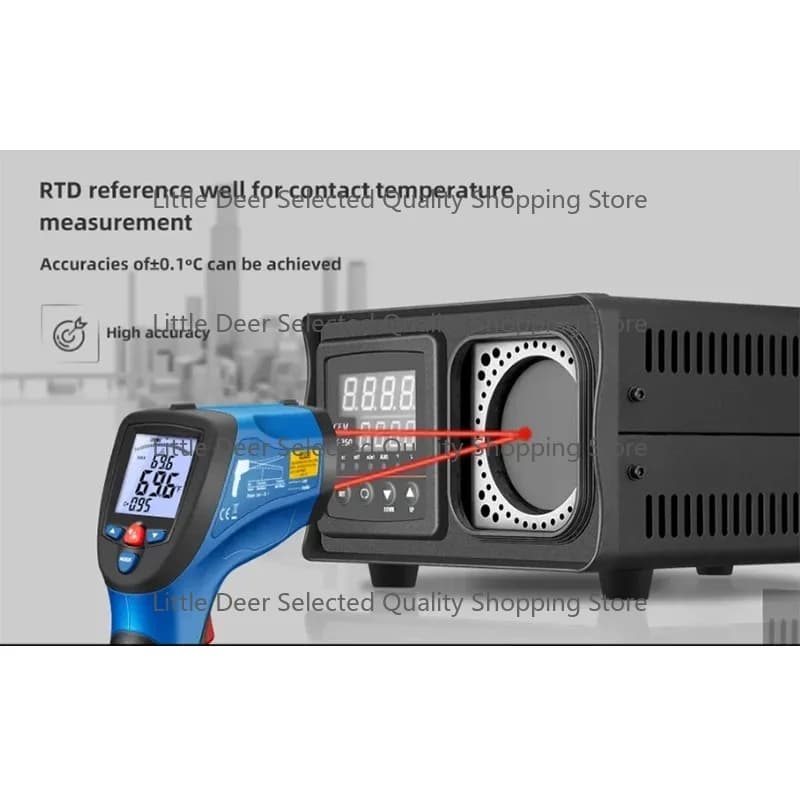 Calibratore di termometri industriali BX-500 500°C/932°F, calibratore di strumenti di temperatura a corpo nero