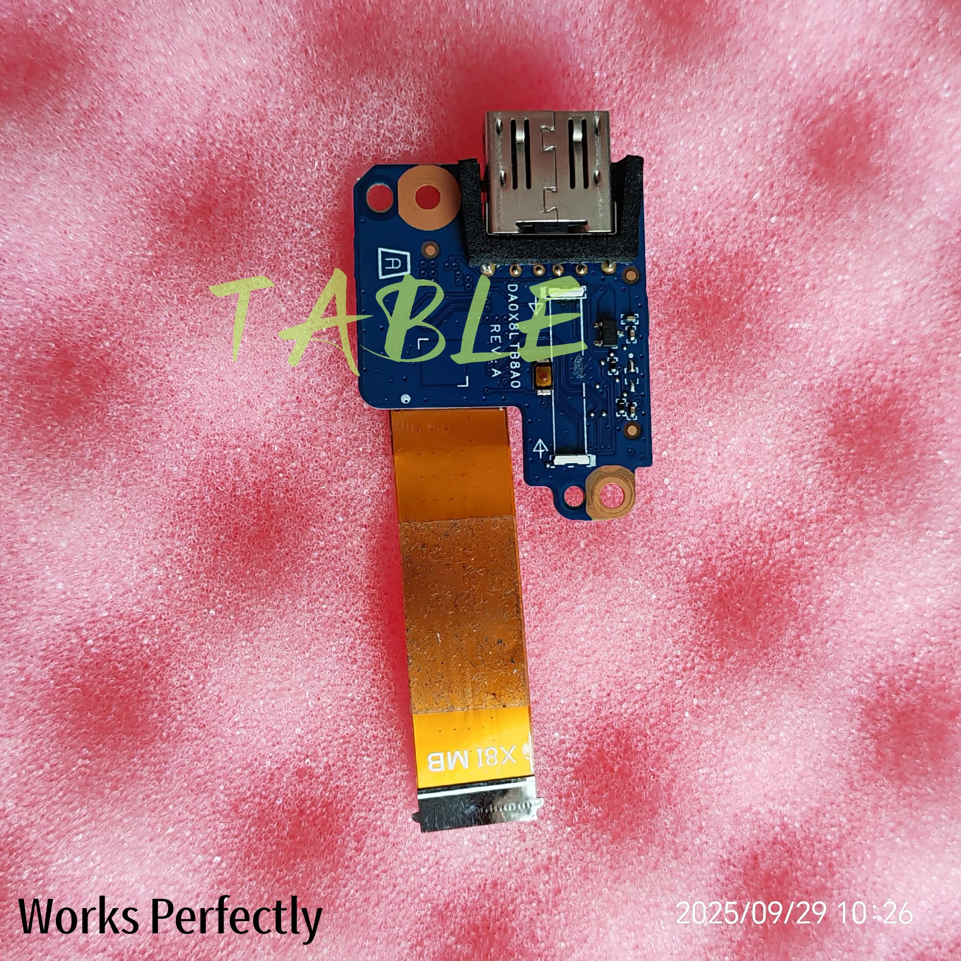 FOR HP Probook 430 G6 G7 435R Power Button Card USB W DA0X8LTB8A0 cable