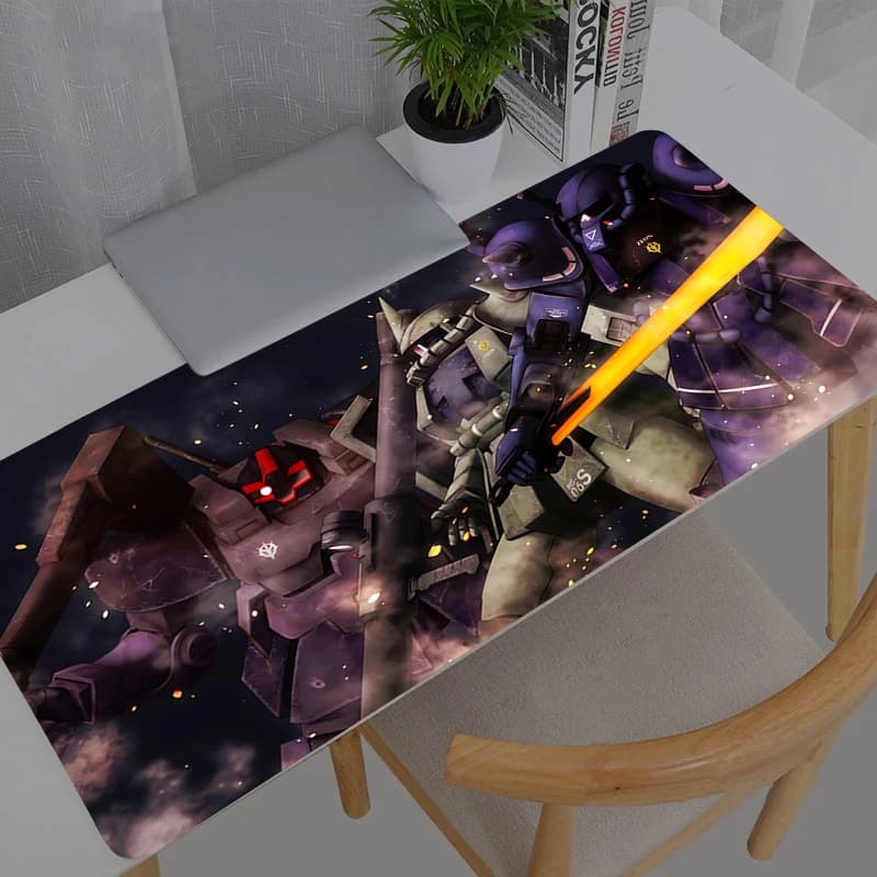 Tappetino per mouse professionale Mobile Suit Gundam E-sports Gamers Speed Pc Gaming Tappetino per tastiera in gomma per notebook Tappetino per mouse 800X300