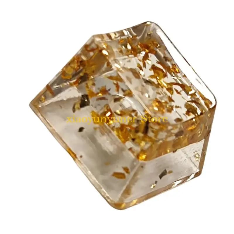 P9JB Handmade Foil Design OEM Profile Resins Backlit Keycap for Mechanical Keyboards