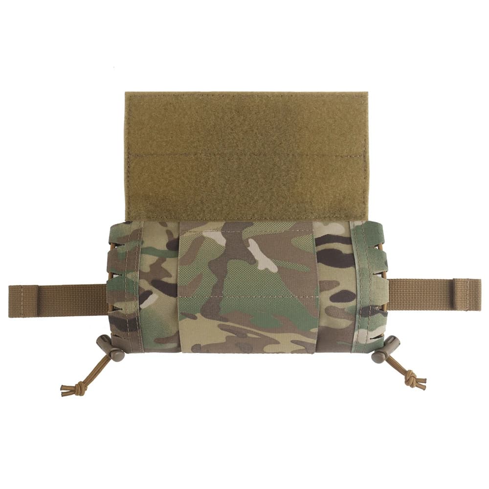 Roll 1 Trauma Pouch First Aid Kit Magic Fasteners For Tactical Hunting Vest Battle Belt Mount Quick Access UG Medical Pouch Gear