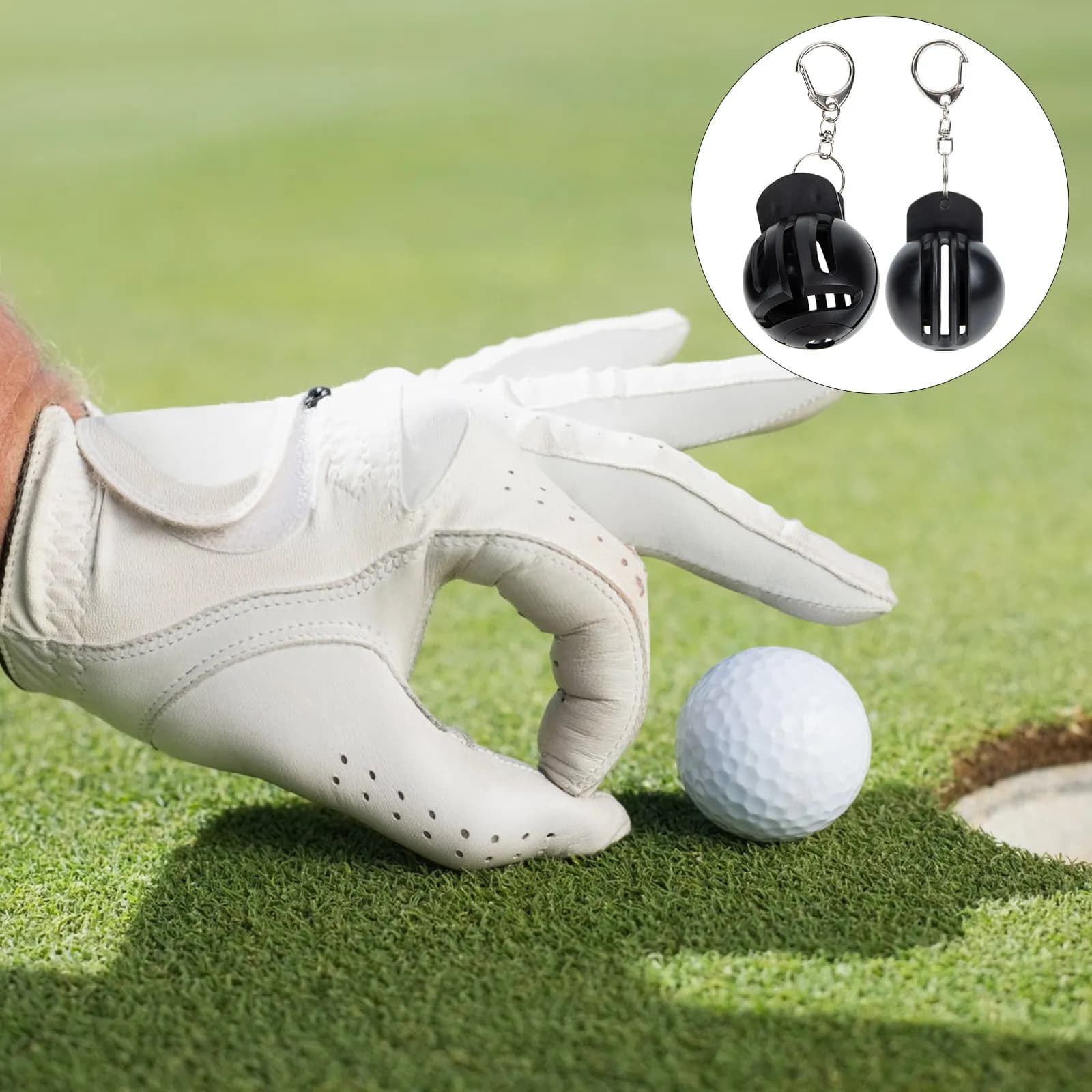 Stencil per marcatura palline da golf, strumento portatile per la marcatura delle linee sulle palline da golf