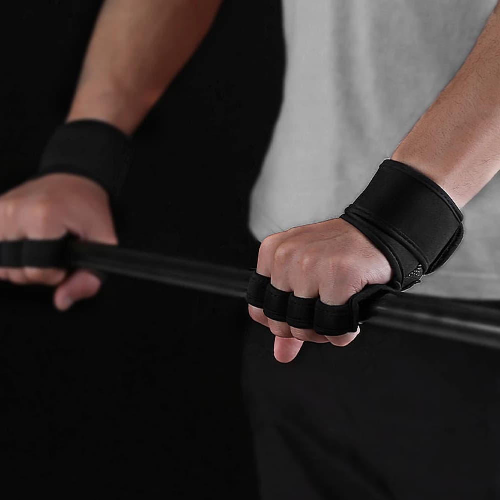 Weight Lifting Training Gloves with Wrist Support Workout Gloves Adjustable Neoprene Gym Gloves Non Slip for Men Women