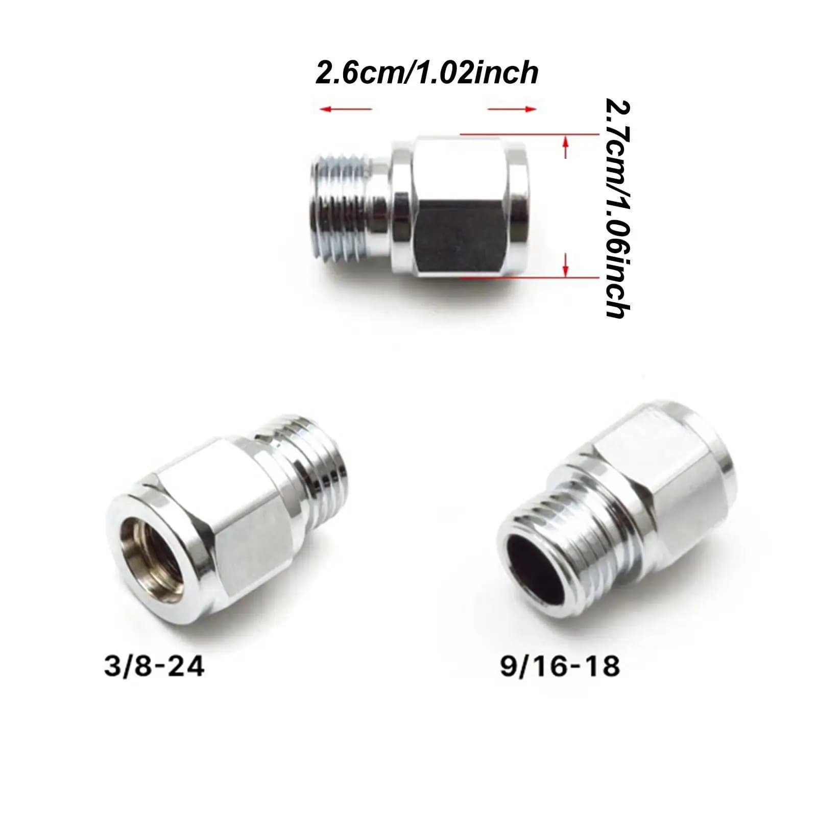 High Hardness Scuba Diving Adaptor Sturdy Brass Connector for Underwater Diver Equipment and Snorkeling Accessories