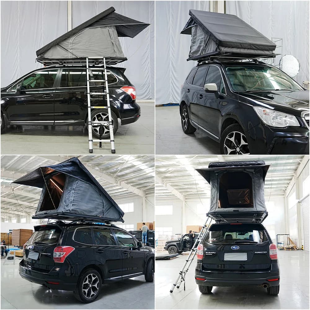 Low MOQ Offroad 2 Square Foldable Pop-up Camping Tent For Men Dachzelt