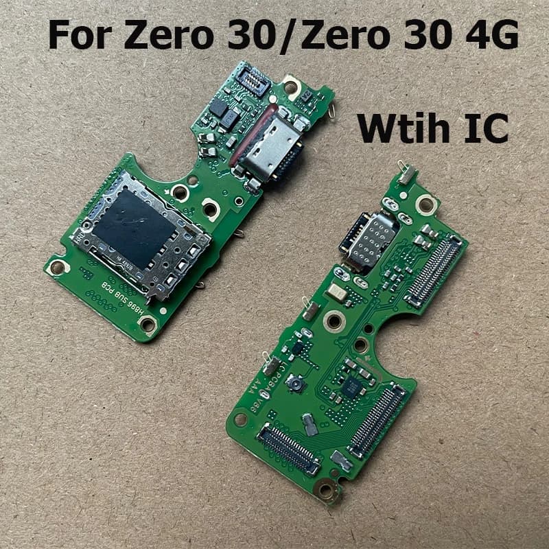 For Infinix Zero 30 4G 5G USB Charger Port Dock Connector Fast Charge Plug Board Charge Charging Flex Cable X6731 X6731B