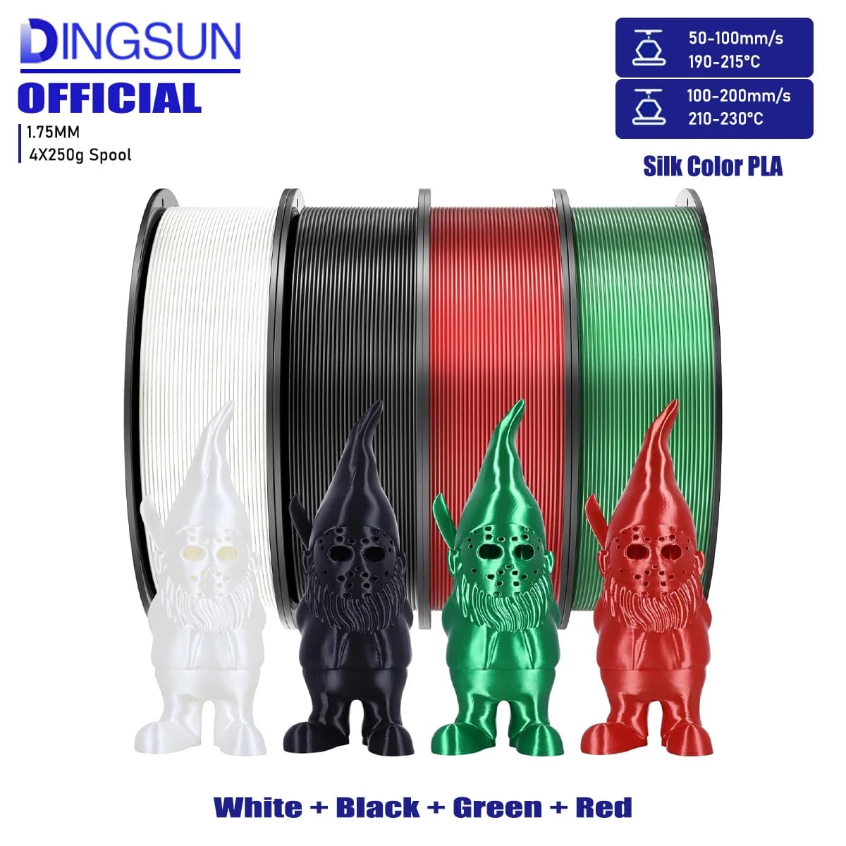 Pla Plus Silk Pla Plus Silk Surface Pla+ 3D Printer Filament 1,75 mm ±0.02 mm, 3D Printing Filament