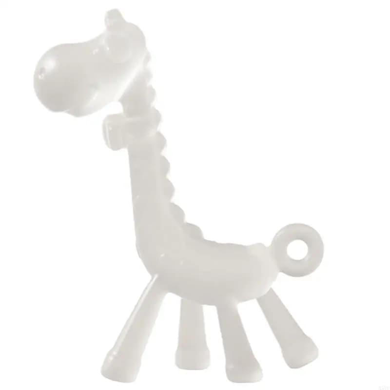 A5YC Massaggiagengive lenitivo per neonati a forma giraffa molare per neonati per bambini piccoli