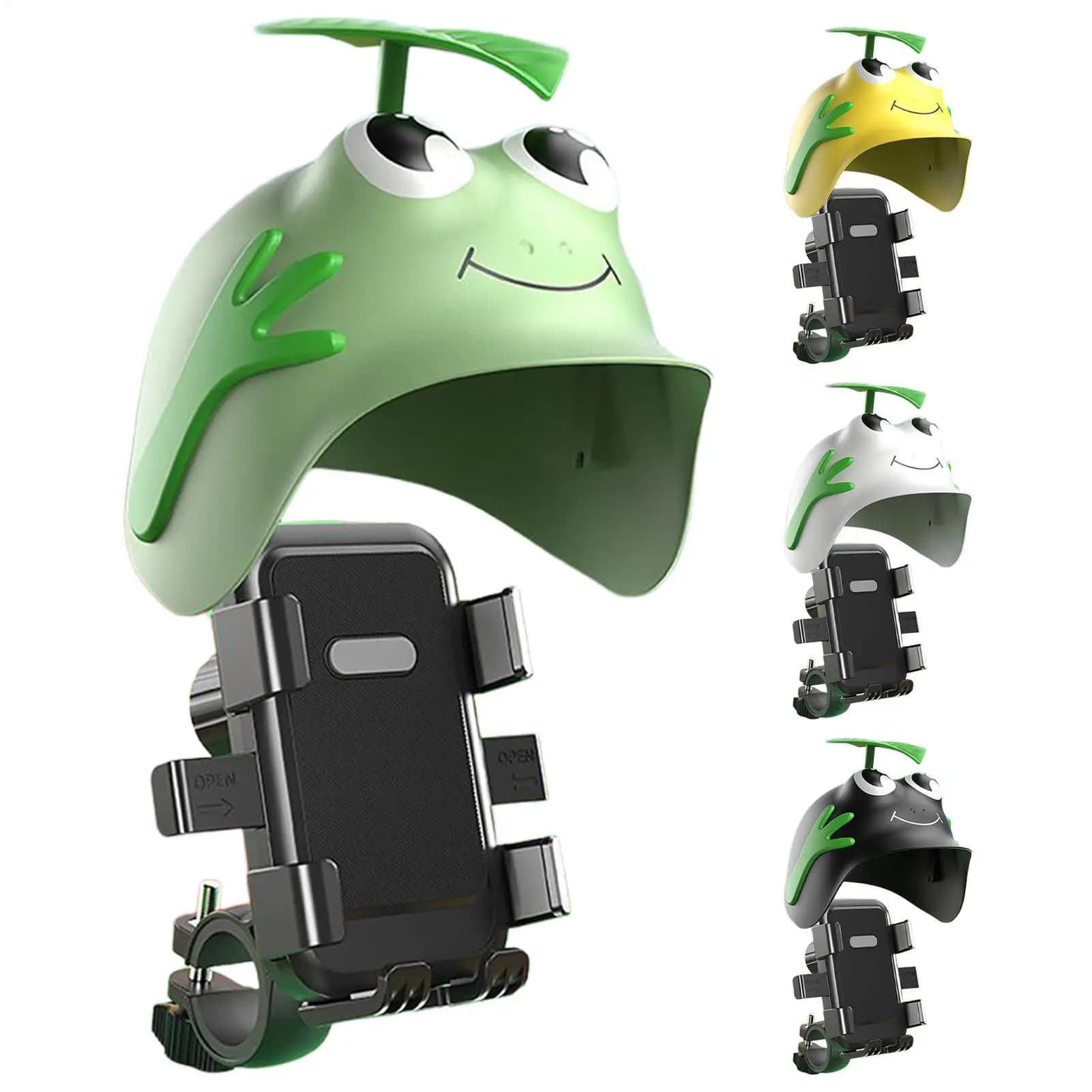 Supporto universale per telefono per casco Supporto per bici da moto impermeabile antivibrante per la maggior parte degli smartphone e scooter elettrici