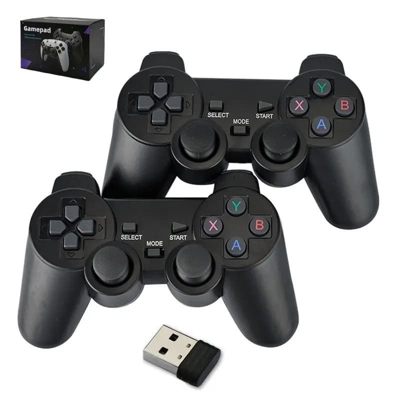 Gamepad Wireless USB 2.4G per M8 e M15, Controller di Gioco Plug & Play per Console Portatile SF3000, per Giochi in Famiglia