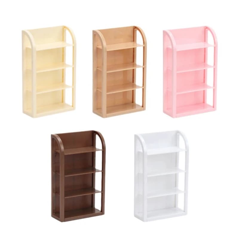 1:12 Miniature Storage Rack For Doll House Shelves for Bread Empty Shelves Furniture Home Model Decoration Home Accessories for Dolls Toy