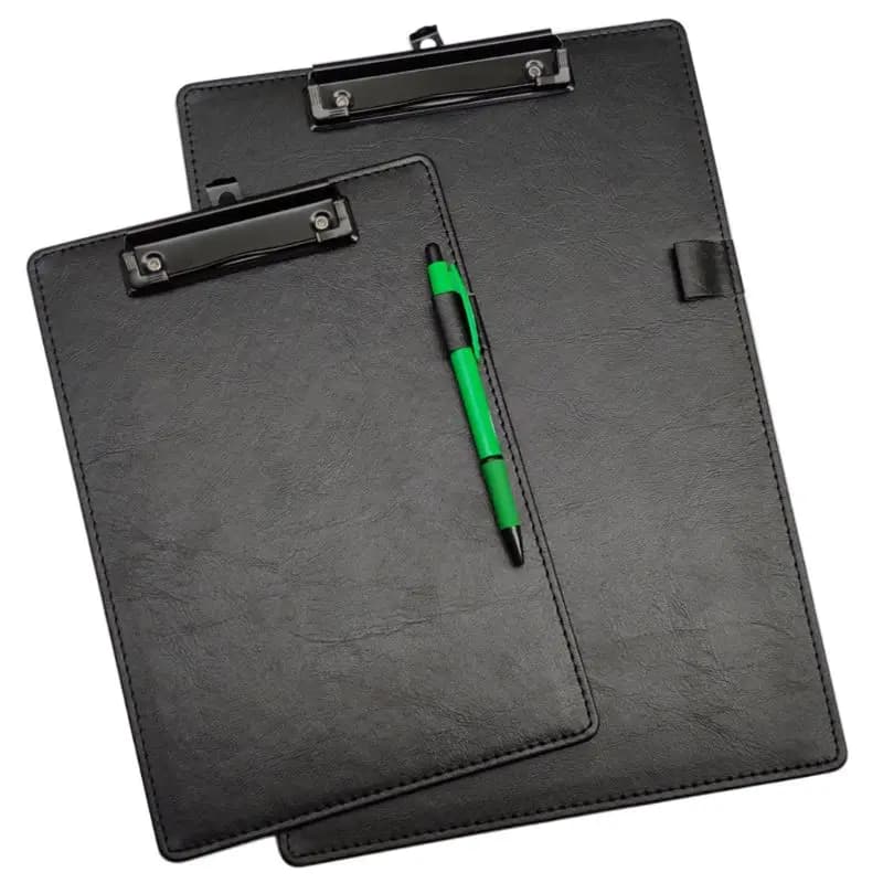 Cartella per appunti in formato Cartella per appunti Cartella per documenti Appunti in PU Clip per padfolio