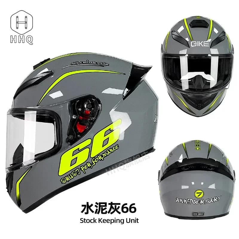 Bluetooth Full-Face Motorcycle Helmet – Anti-Fog, Full Coverage, Unisex (Men & Women)