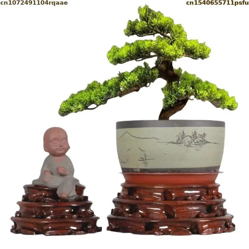 6-30 cm di Diametro in Piedi Base di Fiori Vaso di Fiori Tavolo di Smistamento Espositore Supporto per Bonsai Impalcatura per Piante Scaffale per Decorazioni da Giardino