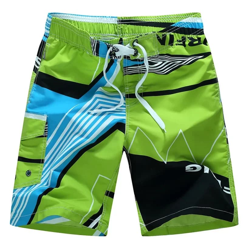 Pantaloncini da surf da uomo, Abbigliamento da spiaggia per surf, Costume da bagno, Costume da bagno Bermuda da uomo, Costume da bagno taglia grande