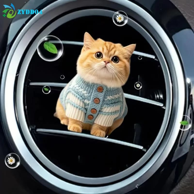 ● 1 Piece Interior Decoration Auto, Auto Perfume Diffuser, Air Bouquet Perfume Clip, Aroma Diffuser for Ventilation