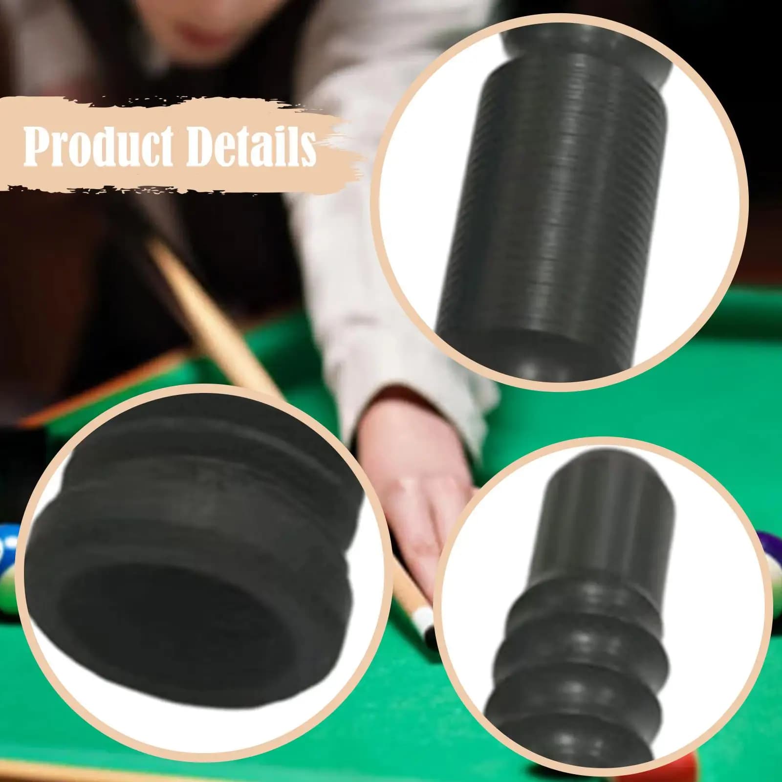 Billiards Pool Cue Joint Pin Insert Spare Part Billiards Accessories
