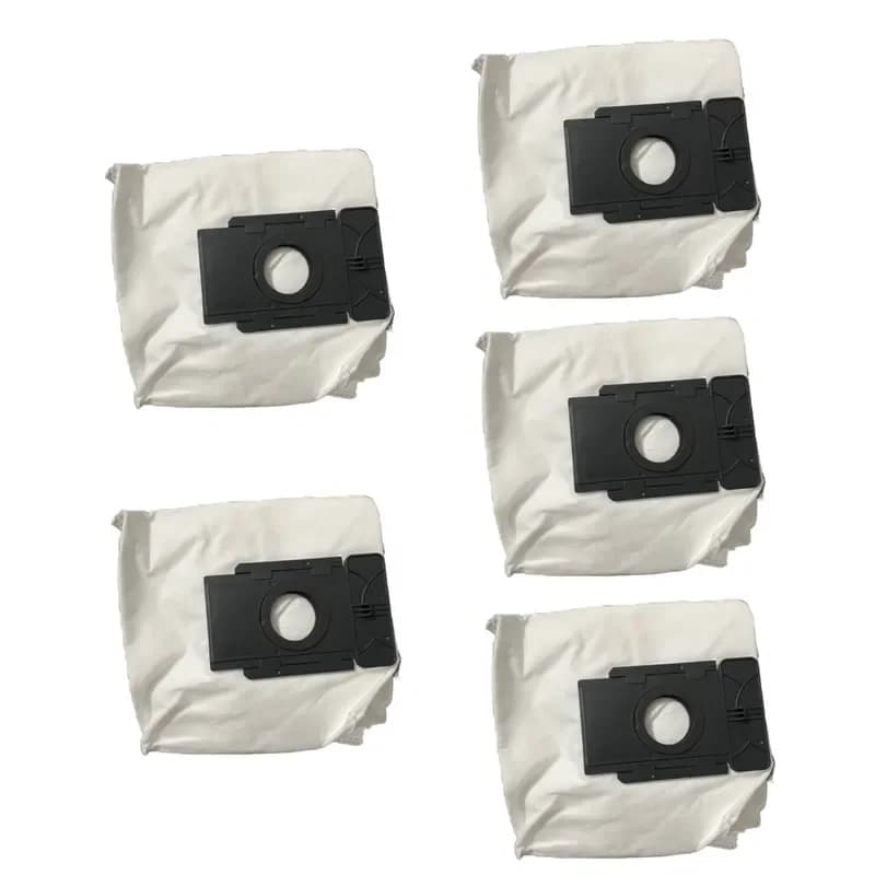 5 pcs/lot Powder Bags for TP-Link Tapo RV30 Plus, Tapo RV10 Plus Robot Vacuum Cleaner Parts Bags Tapo RVA200
