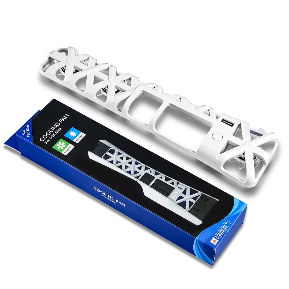 With USB 3.0 Port Cooler Cooling System for Sony PlayStation 5 Slim Game Accessories For PS5 Slim Console Cooling Fan