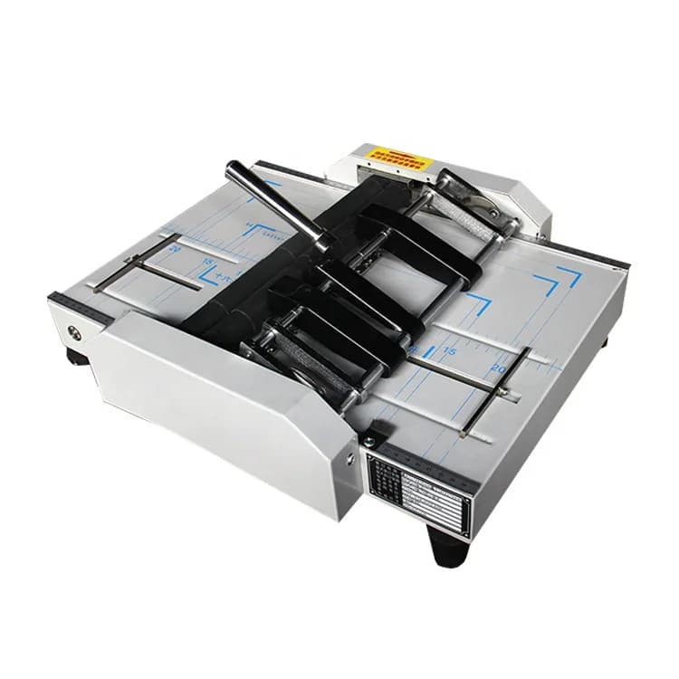 ZY-2 A3 Formato Libro di carta Cucitrice da tavolo e cartella Cucitrice pieghevole per livretti Macchina pieghevole manuale
