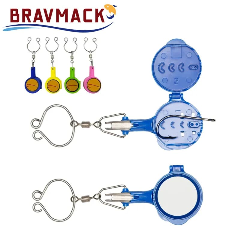 1PC tool to tie fishing knots storage box for love protection hooks portable organizer for fishing hook fishing accessories