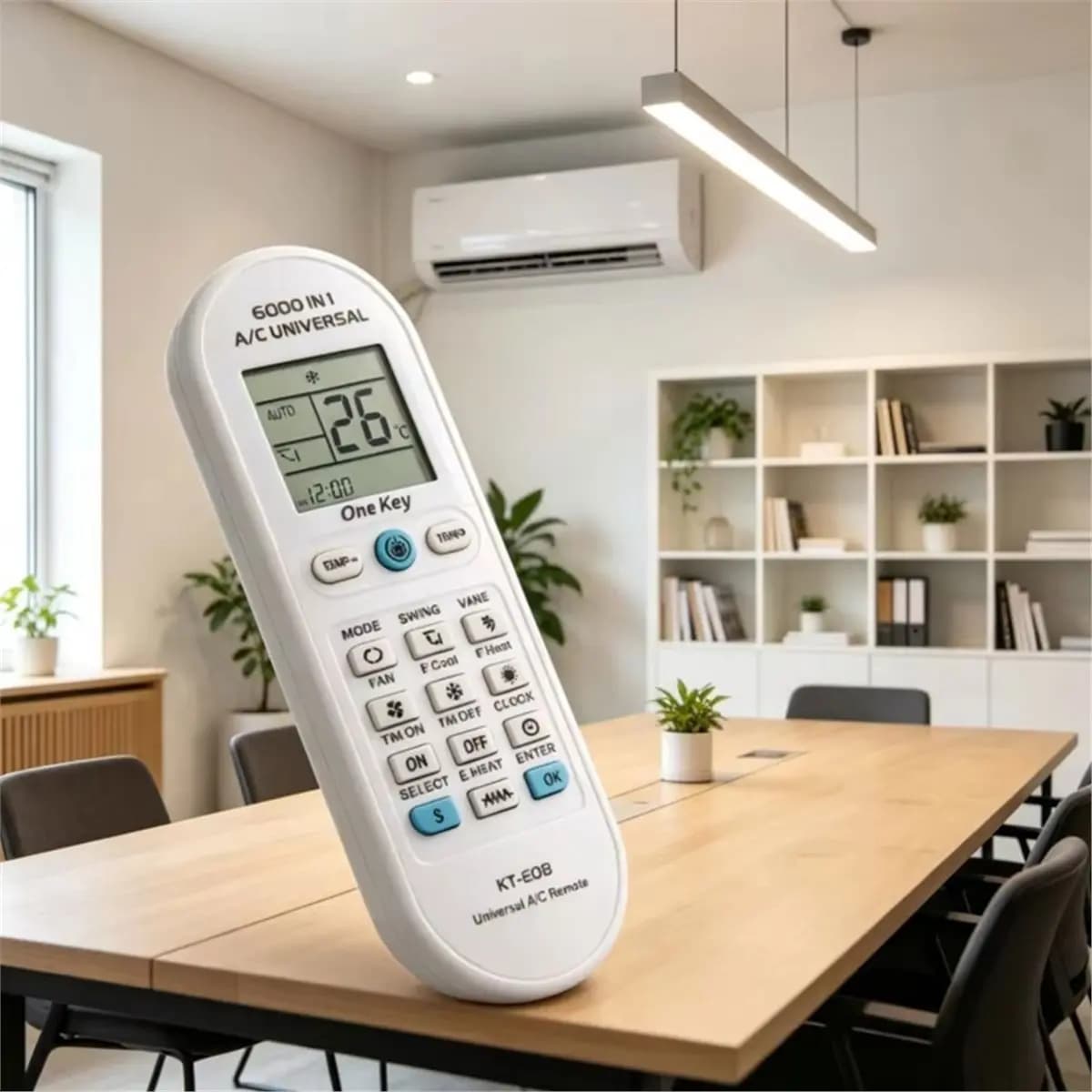 DT56 KT-E08 Universal A/C Remote Air Conditioner Remote Control Celsius Display Only