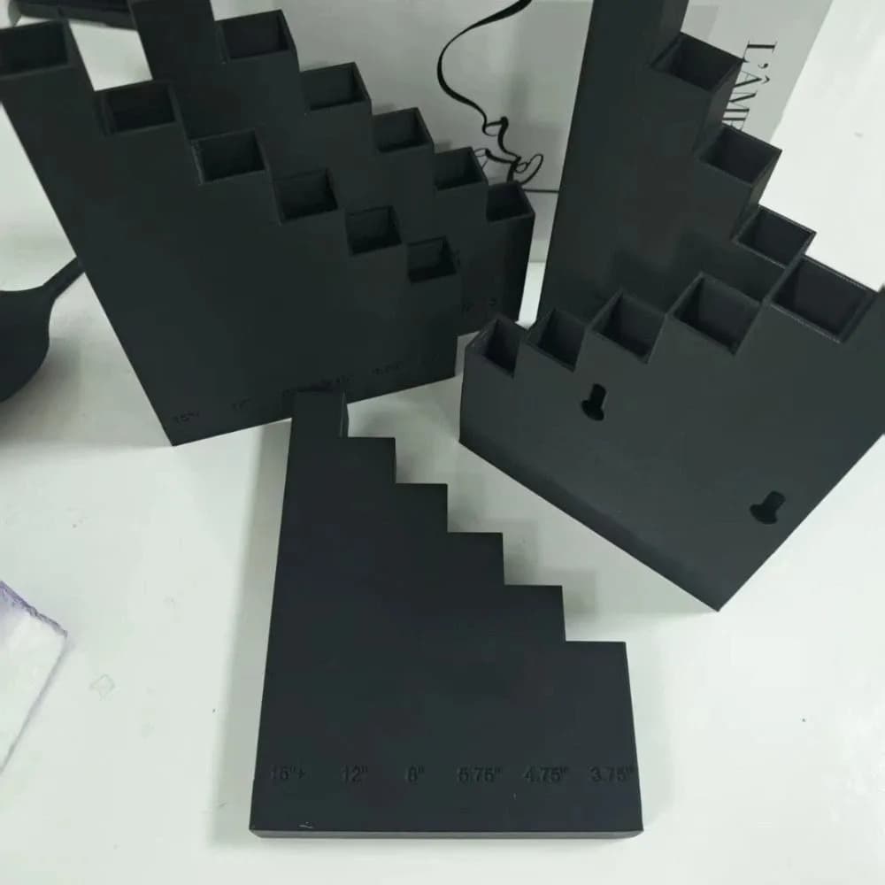 3D Printed Wall Mounted Tool Hanger Compact Design Solid Build Cable Tie Organizer Space-Saving Wall Mounted