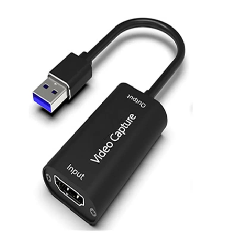 Scheda di Acquisizione Video USB 3.0 4K 60Hz Compatibile HDMI-USB/Type-C per Registrazione Giochi su PC, Switch, Xbox e Streaming Live