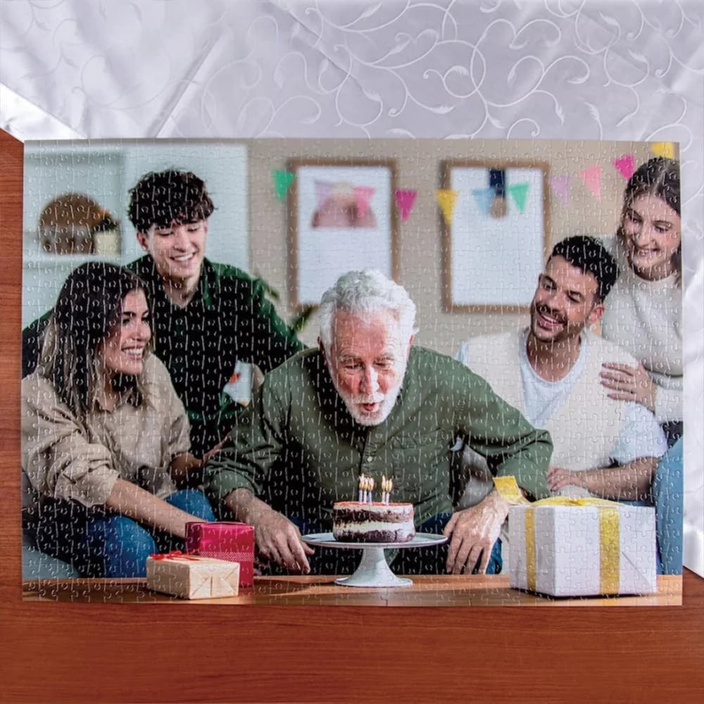 35/300/500/1000pcs, Customizable to add photos, Family puzzle puzzle, perfect memory recording