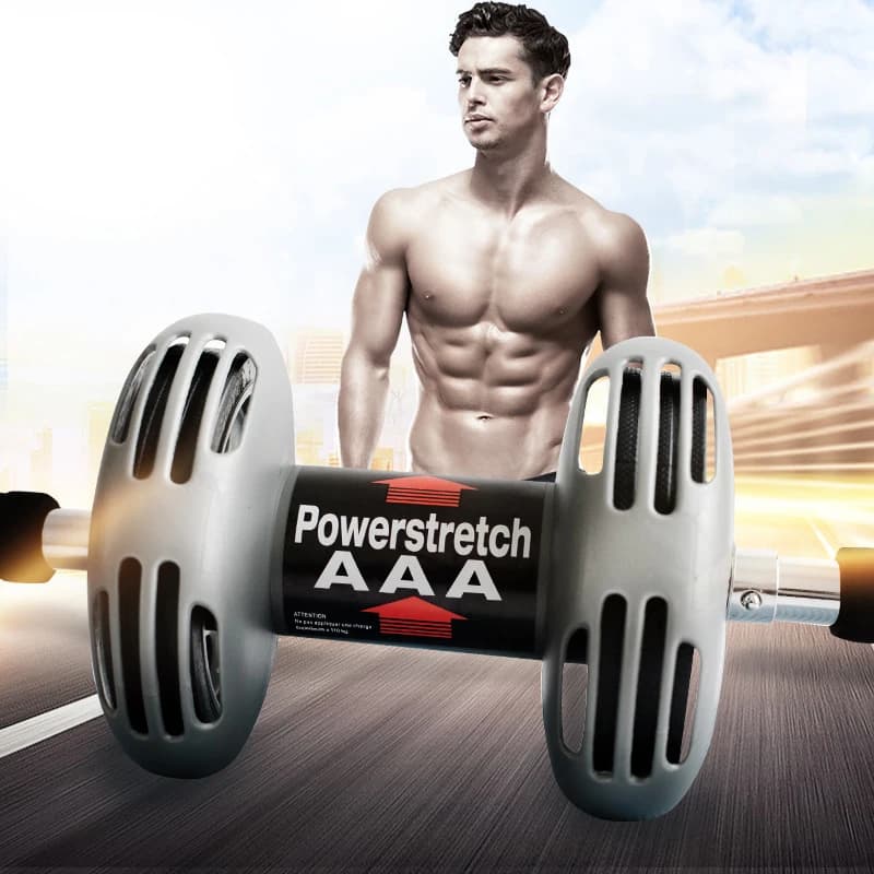 Rebound abdominal wheel mute muscle training chest of men fitness equipment at home to reduce belly to exercise abdominal abdominal