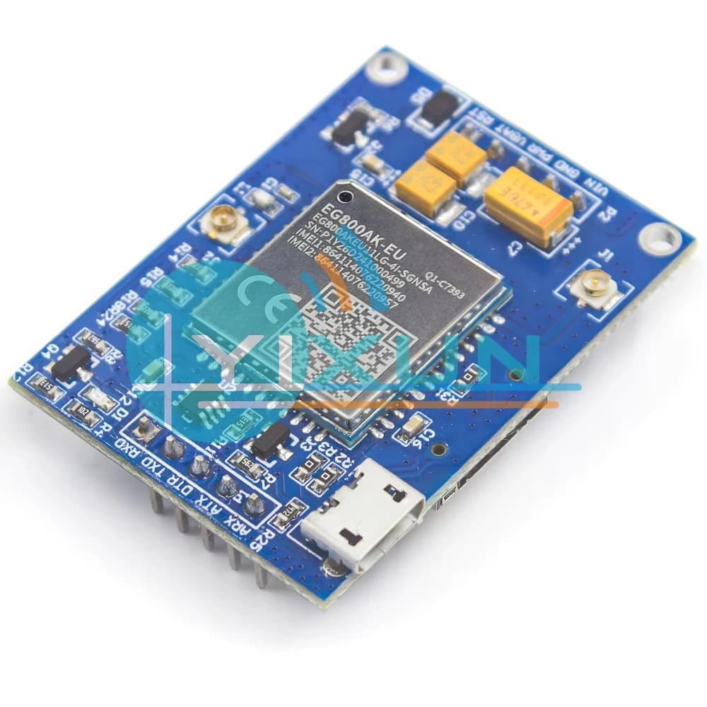 Quectel EG800AK-GL EG800AK-EU EG800AK-LA LTE TTL Development Board Ultra Small LTE CAT1 Bis GPS Global Module With Antenna