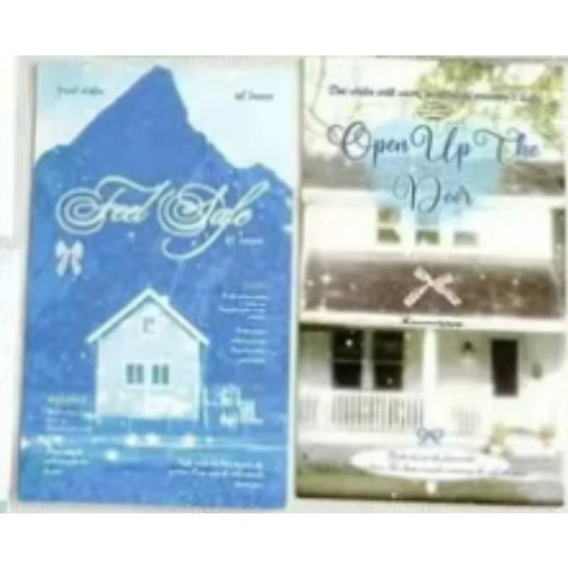 Dreamcore House Packaging Set for Cards Scrapbook Supplies Invitations Party Supplies Cards Best Wish Message Card