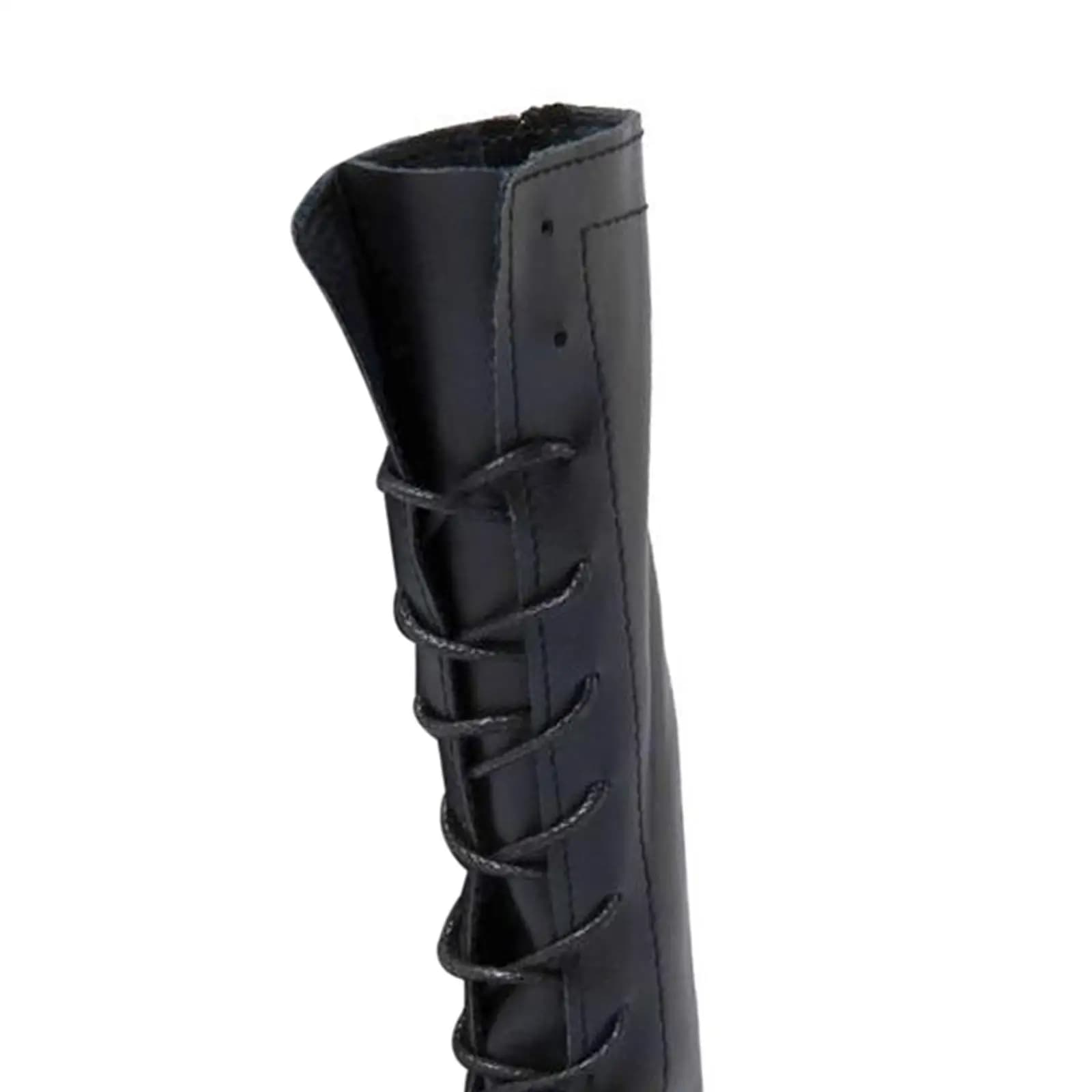 Stivali in Pelle PU con Tacco Alto per Bambola BJD 1/3 (60 cm) - Accessori per Outfit Quotidiani per Collezionisti