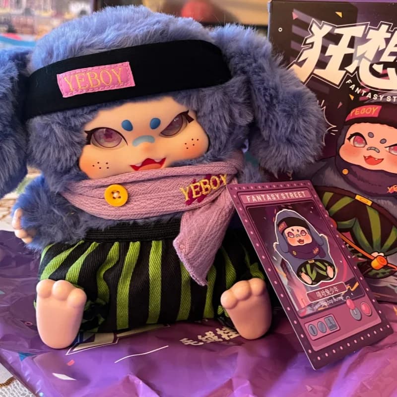 Trendy Baby Tre Yeboy Crazy Street Series Blind Box Borsa per bambole alla moda Trendy Cute Sweet Cool Girl Caixa Scatola misteriosa Giocattoli Regali