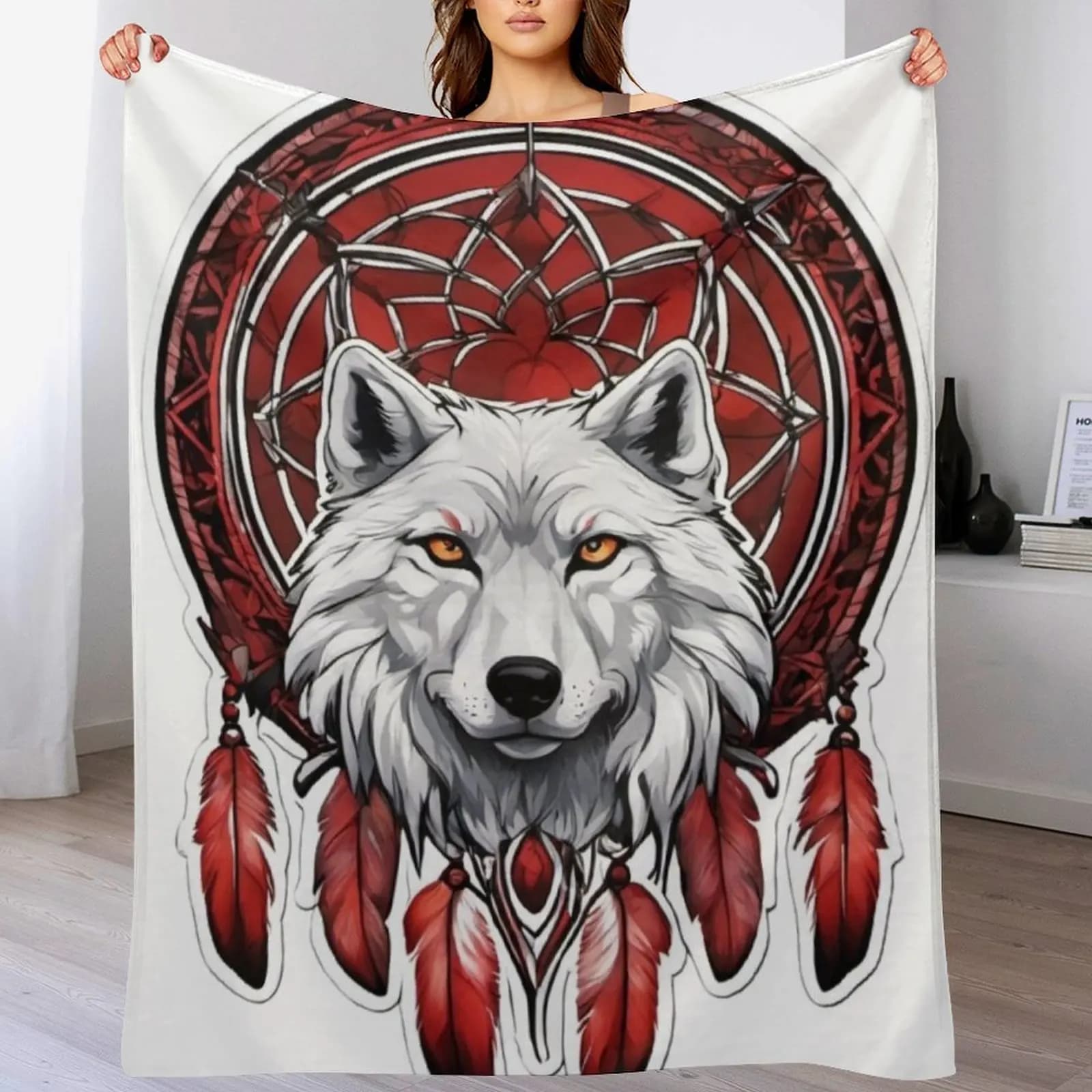 Dream catchers , native , protection, lucky, symbols , nights sleep Throw Blanket Warm Throw Blanket Gift for Anniversary