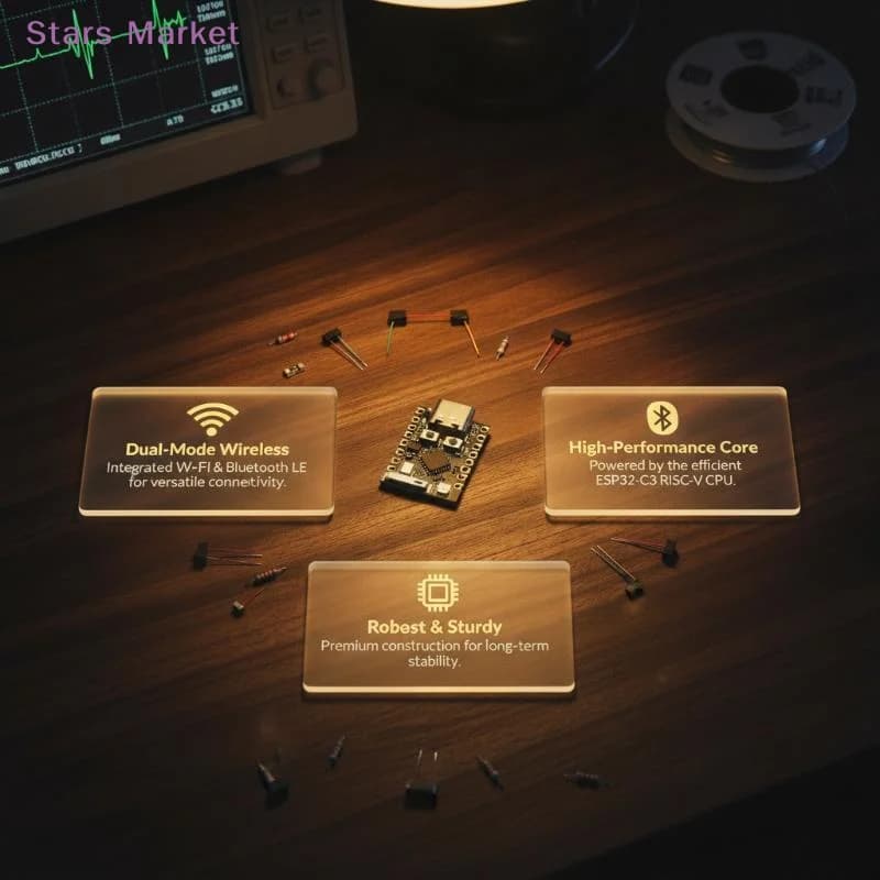 New 1Pcs Type-C ESP32 C3 Super Mini Development Board With WIFI Bluetooth For DIY Projects