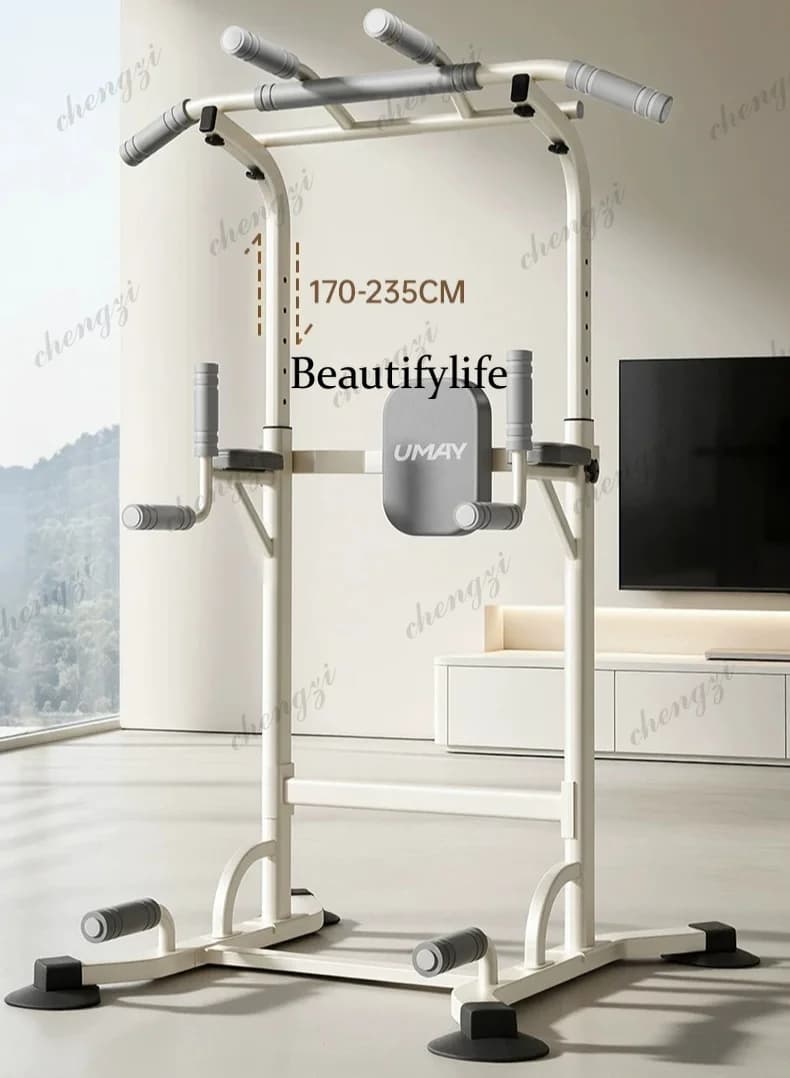 Floor horizontal bar household indoor pull-up device No punching Thickened steel pipe Multifunctional family fitness rack
