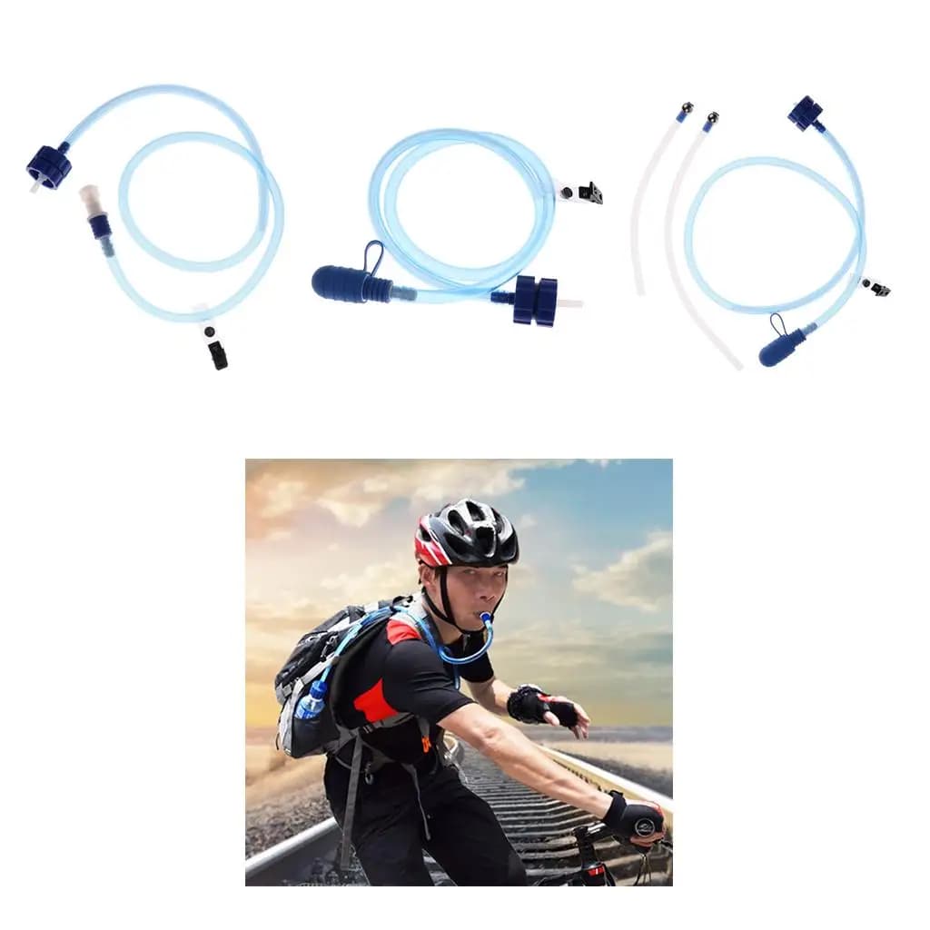 MagiDeal Kit sistema zaino serbatoio idratazione tubo bottiglia d'acqua professionale