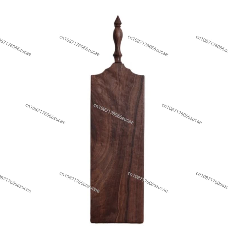 Vintage Handmade Solid Wood Black Walnut Cherry Wood Bread Dessert Steak Cutting Board