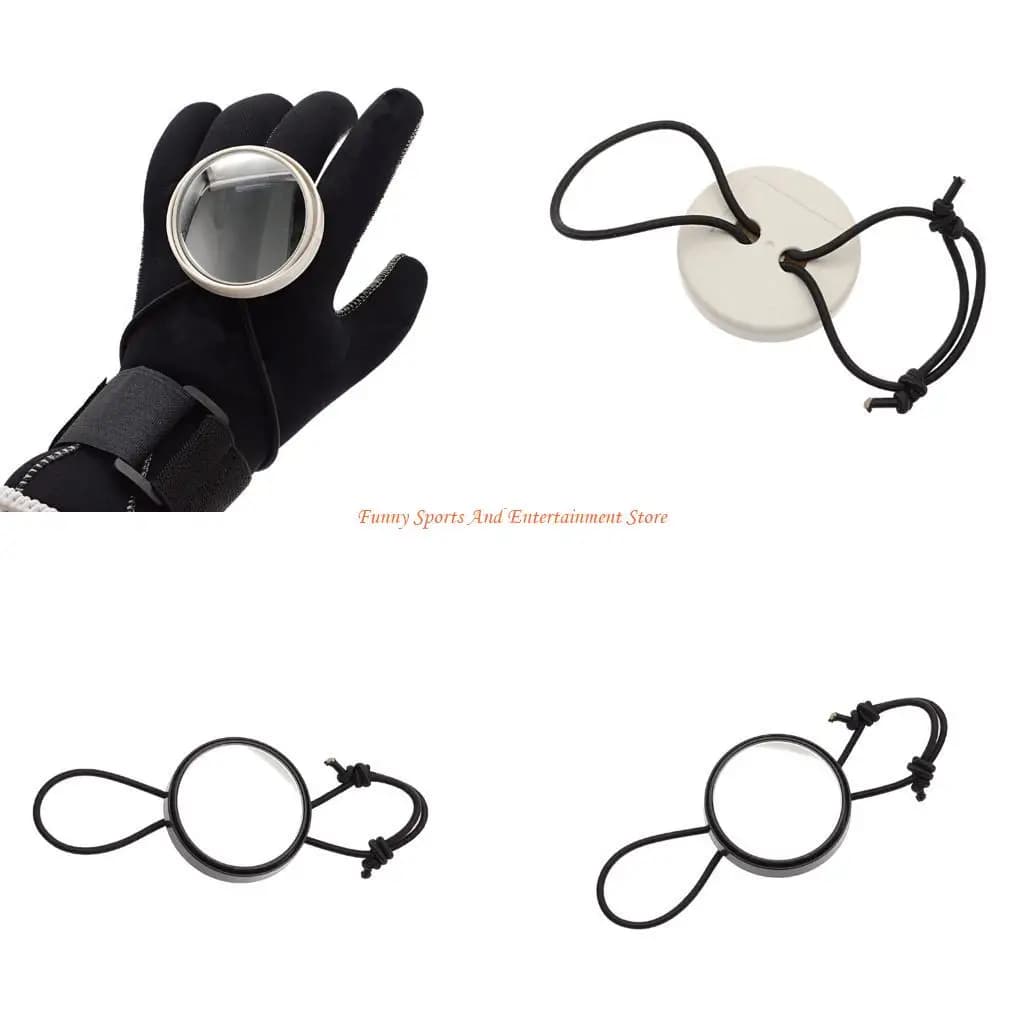 C4DE Specchietto retrovisore regolabile per immersioni subacquee con corda elastica per lo snorkeling