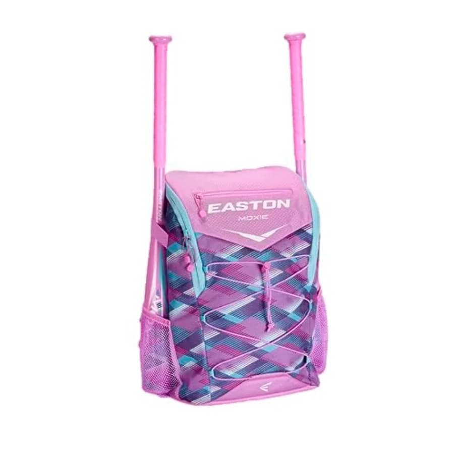 MOXIE Baseball Equipment Bag, for Softball, T-Ball, Travel, Multipli Styles