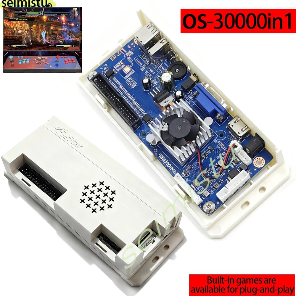 Pandora OS box di gioco 30000 in 1 Scheda di gioco Scheda madre per 2 giocatori HDMI VGA per cabinet da gioco Arcade Bar Top Machine Joystick Console
