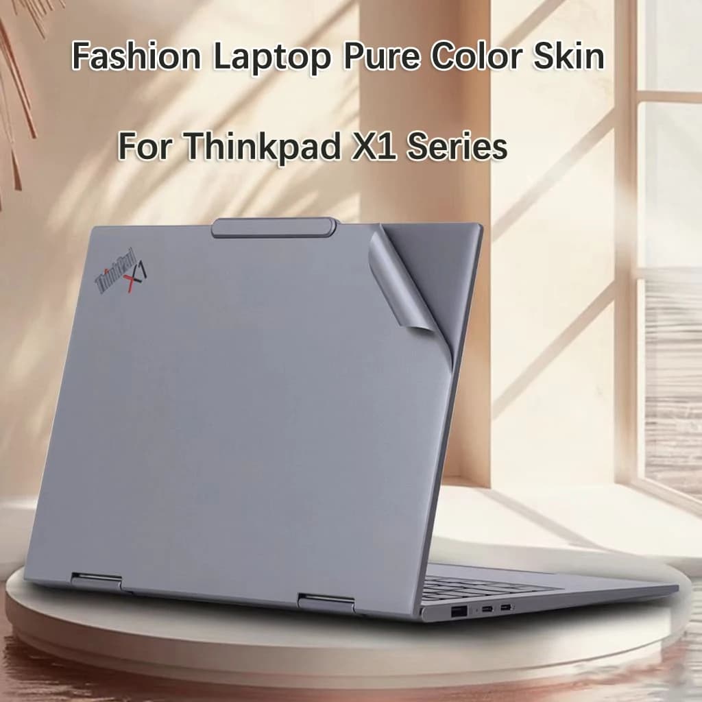 Pre-tagliato 1xTop + 1xPalmrest + 1xBottom Skin Adesivo Pellicola Della Copertura Per Thinkpad X1 2-in-1 Gen10 Aura Edition 14 "2025 Notebook PC