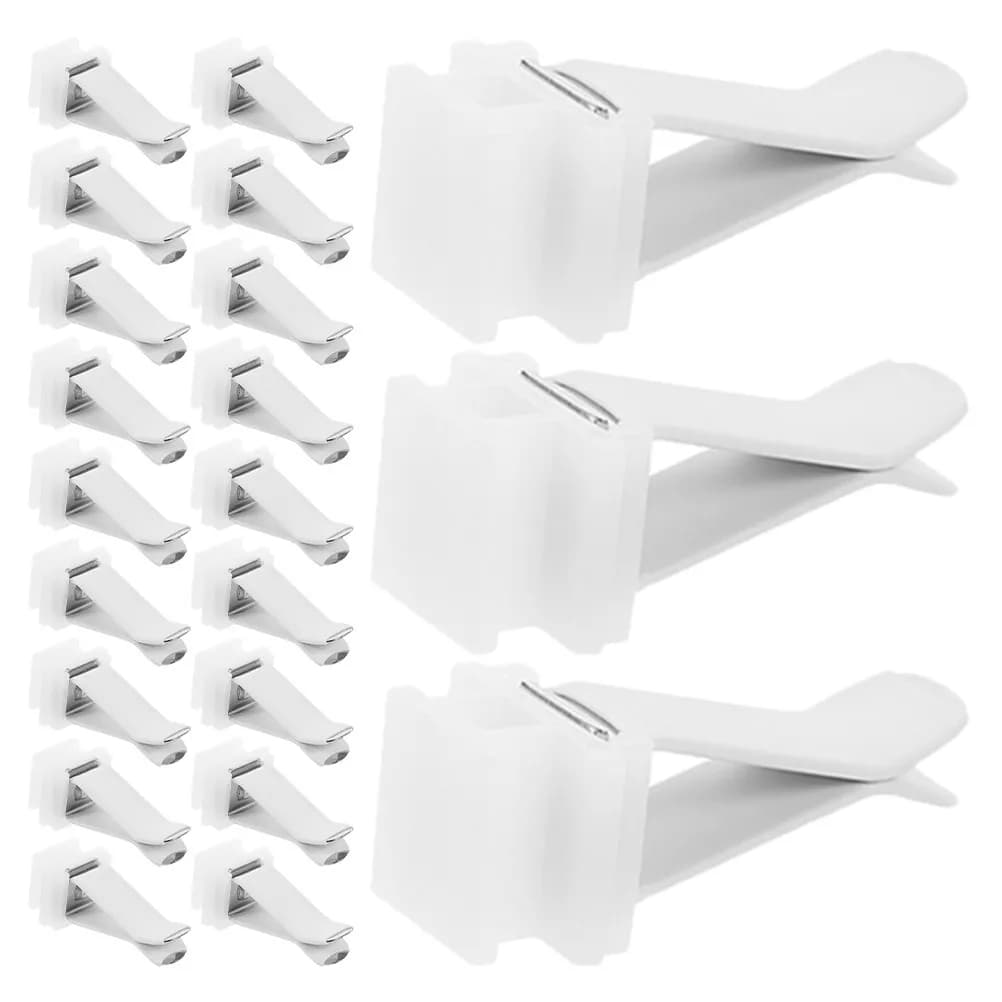 50 Pieces Clips for Car Air Bottles, Long-Term Car Deodorants, Easy to Clean, Secure estate, Universal fit, Elegant decor