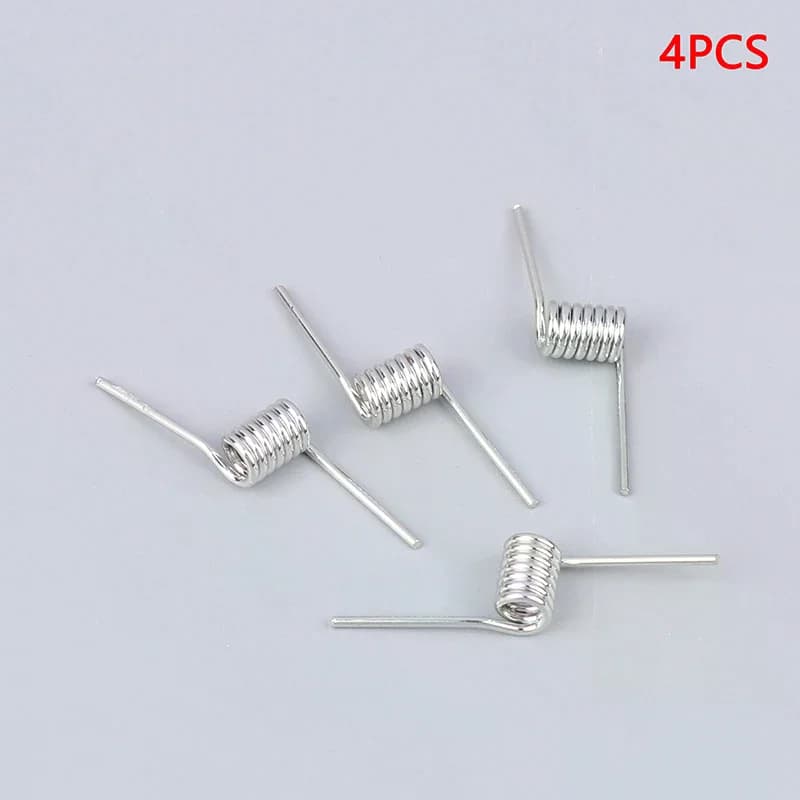4PCS Large Hair Jaw Clips Special Accessories Steel Torsion Spring Special Torsion Spring V-spring For Hairpin Spring Clip