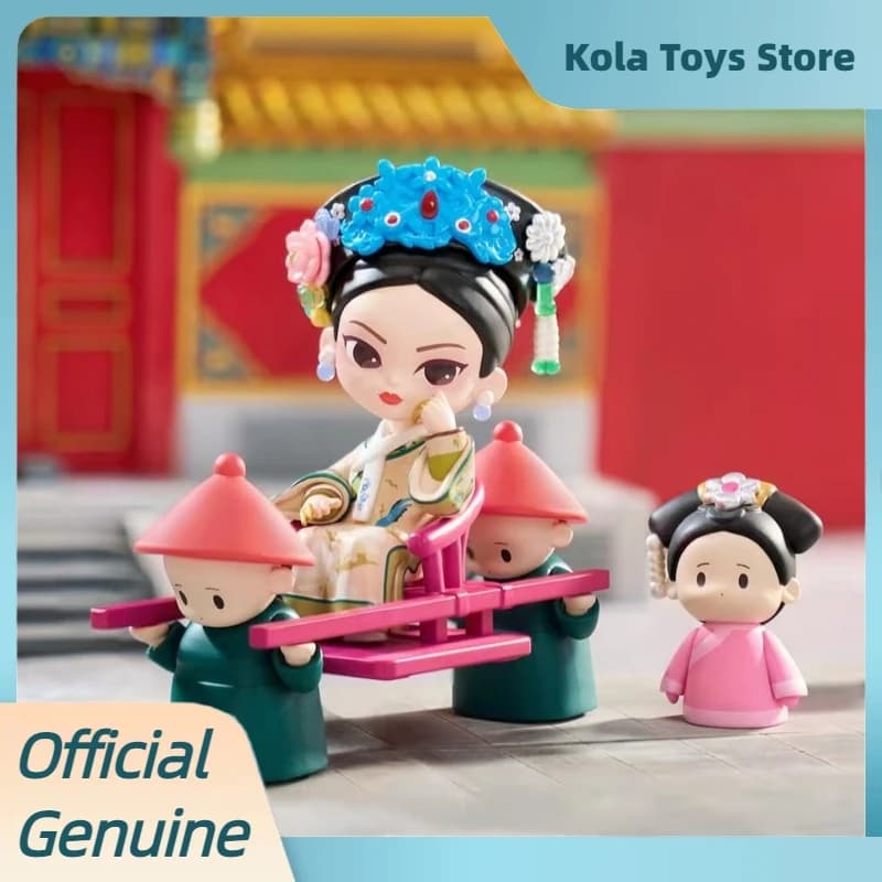 Genuino leggenda di Zhen Huan V4 serie scatola cieca stile cinese action figurine ornamenti giocattoli scatola misteriosa regalo di compleanno per ragazza